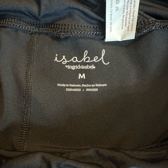 Isabel by Ingrid and Isabel Maternity Active Leggings Over the Belly Size M - Picture 3 of 8